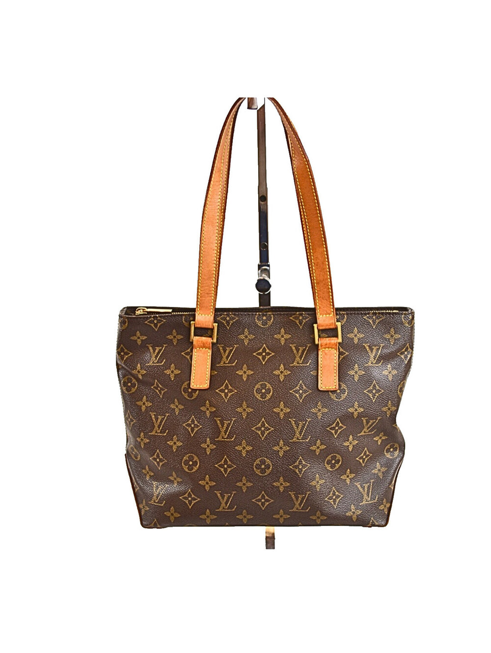 Louis Vuitton Cabas Mezzo Monogram Canvas Brown
